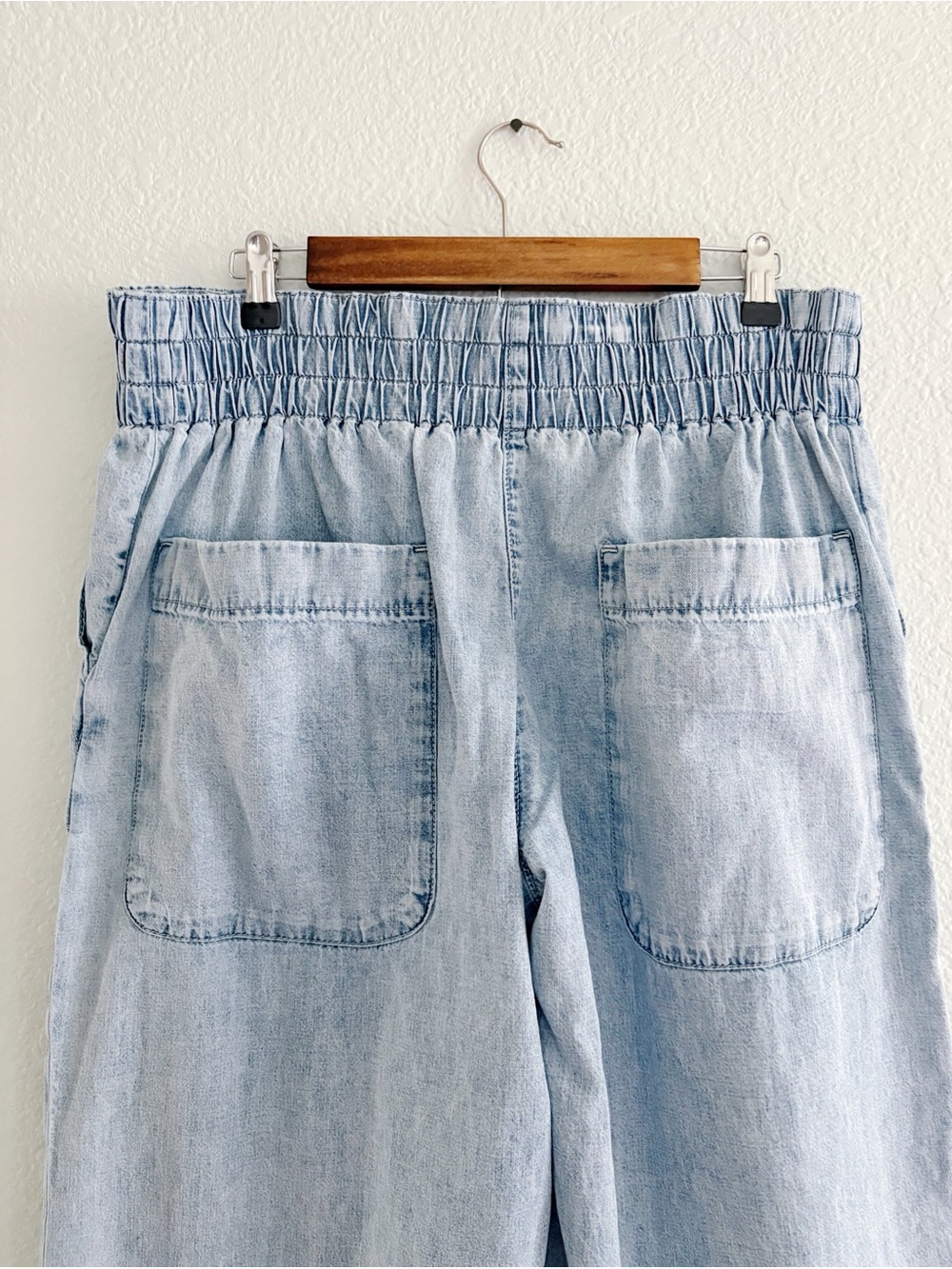 We The Free Breezy Pull-On Wide Leg Jeans Free People - Picture 7 of 10